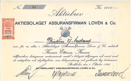 Assuransfirman Loven & Co. AB