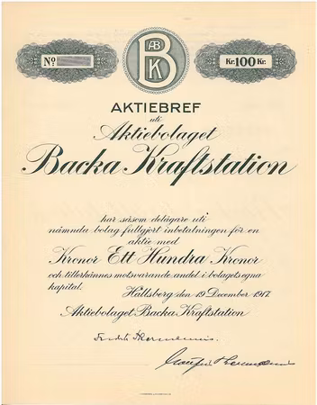 Backa Kraftstation A
