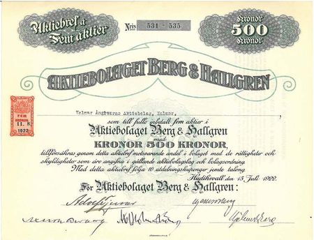 Berg & Hallgren AB