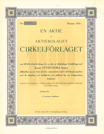 Cirkelförlaget, AB