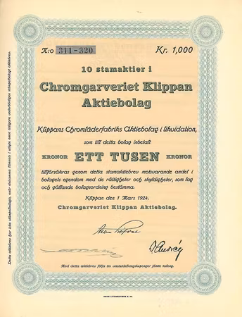 Chromgarveriet Klippan AB