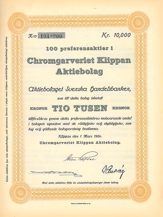 Chromgarveriet Klippan AB
