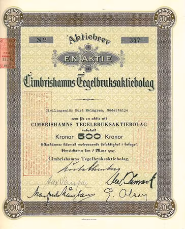 Cimbrishamns Tegelbruks AB