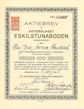 Eskilstunaboden, AB