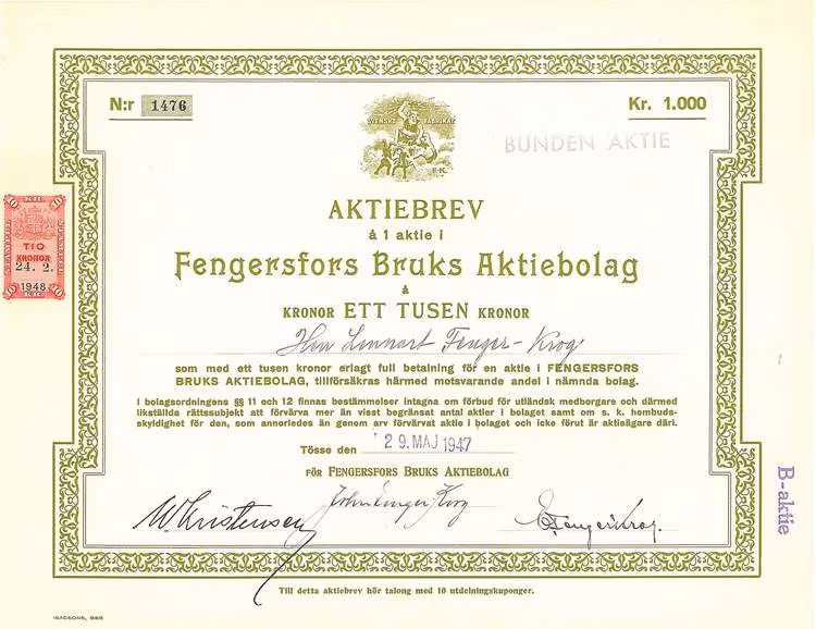 Fengersfors Bruks AB