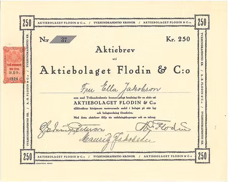 Flodin & C:o, AB