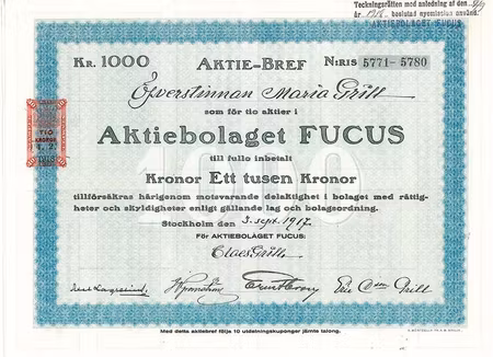 Fucus, AB