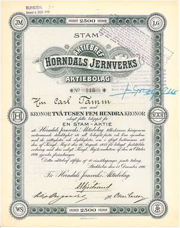 Horndals Jernverks, AB