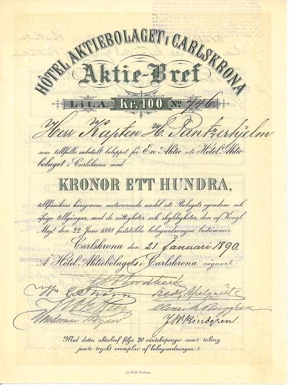 Hotel AB i Carlskrona