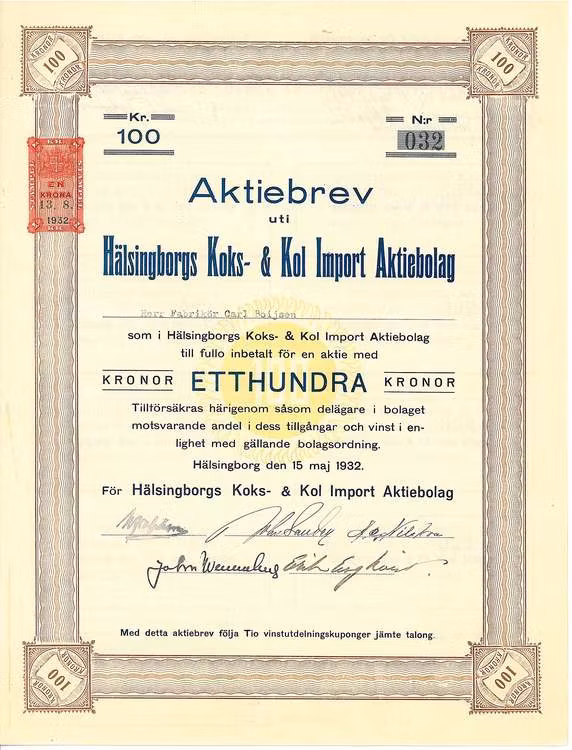 Hälsingborgs Koks-& Kol Import AB