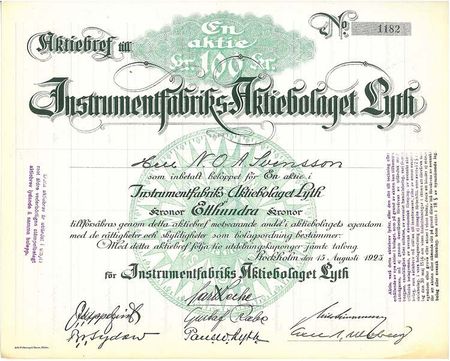 Instrumentfabriks AB Lyth