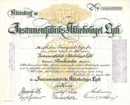 Instrumentfabriks AB Lyth