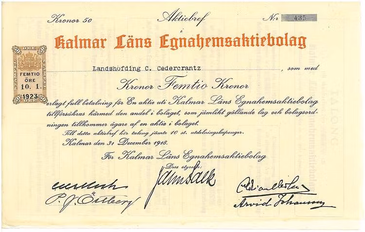 Kalmar Läns Egnahemsaktiebolag