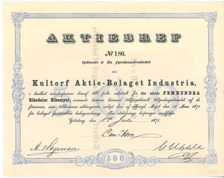 Kultorf AB Industria
