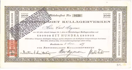 Kullagerverken, AB