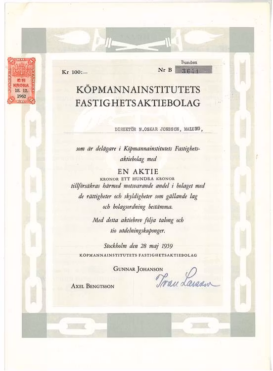 Köpmannainstititutet Fastighets AB