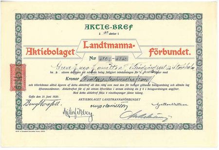 Landtmanna förbundet,  AB