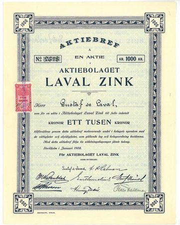 Laval Zink, AB
