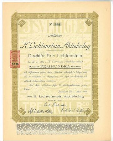 Lichtenstein AB H.