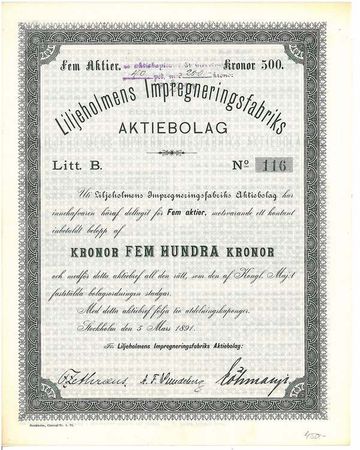Liljeholmens Impregneringsfabriks AB
