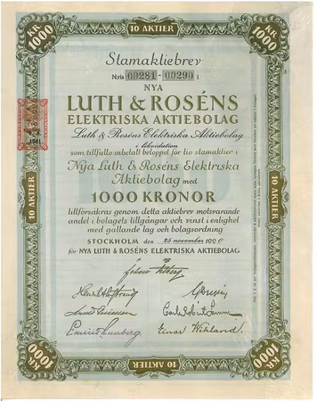Nya Luth & Rosens Eletriska AB
