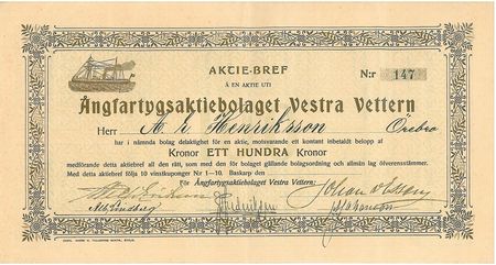 Ångfartygs AB Vestra Vettern