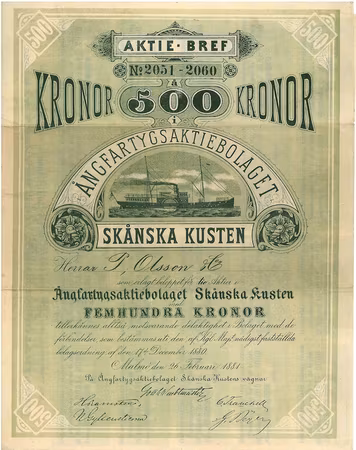 Ångfartygs AB Skånska Kusten