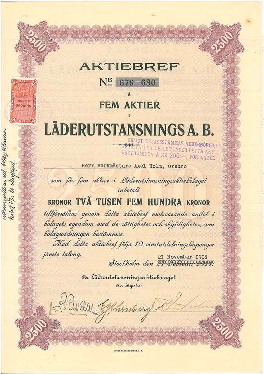 Läderutstansnings AB