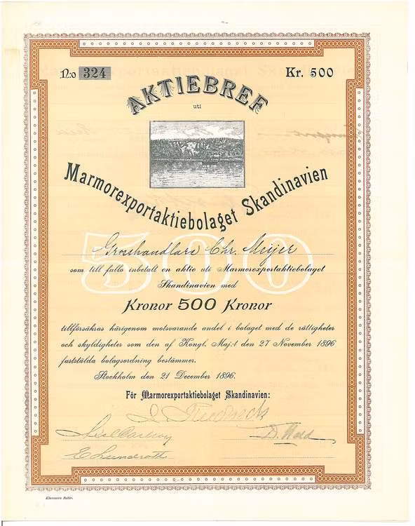 Marmorexport AB Skandinavien