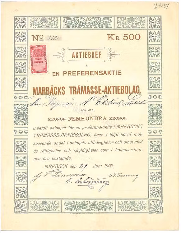 Marbäcks Trämasse AB