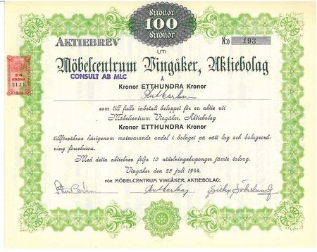 Möbelcentrum Vingåker, AB