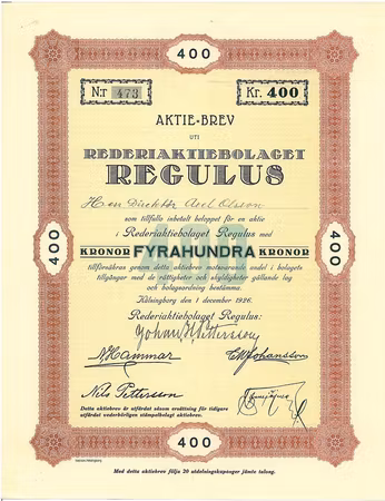 Rederi AB Regulus
