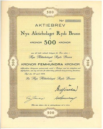 Nya AB Ryds Brunn