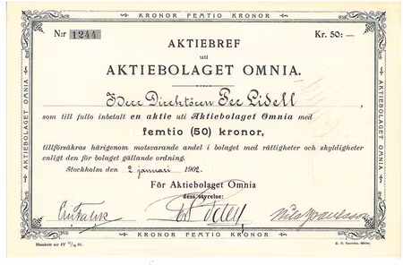 Omnia, AB
