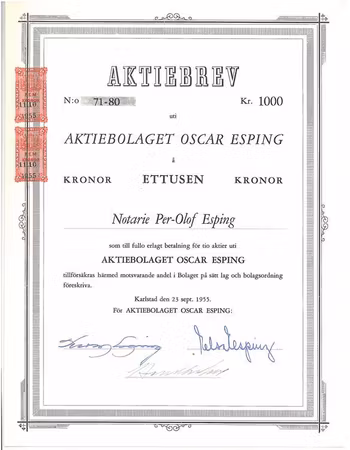 Oscar Esping AB