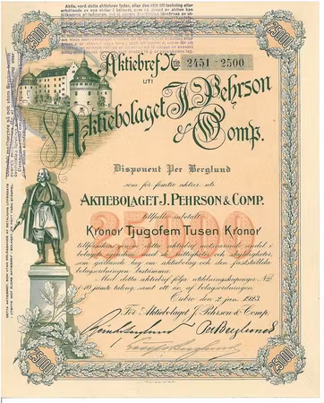 Pehrson & Comp, AB J.