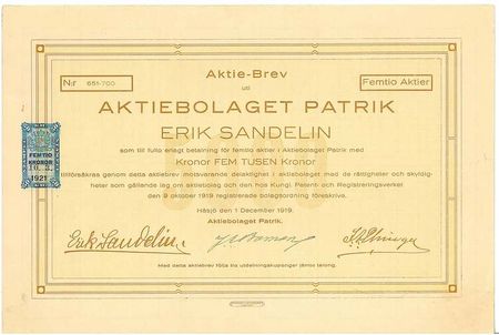 Patrik, AB
