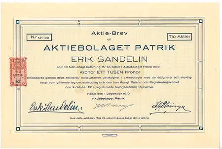 Patrik, AB