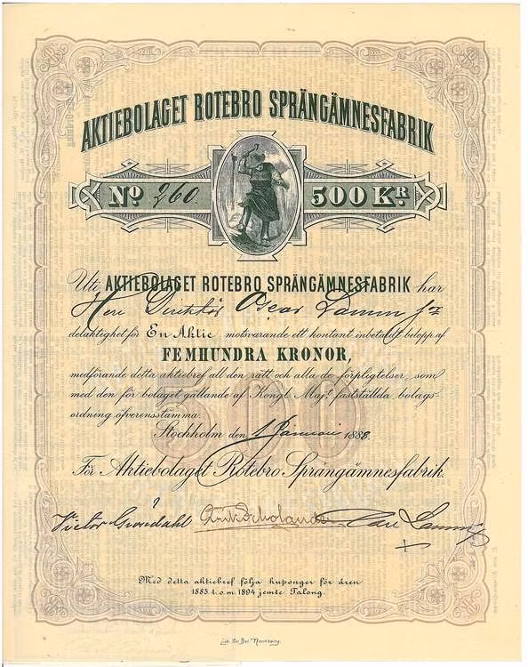 Rotebro Sprängämnesfabrik, AB