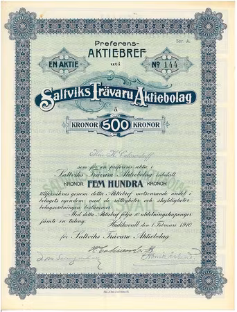 Saltviks Trävaru, AB