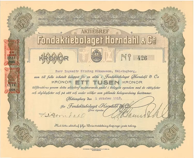 Fond AB Horndahl & Co.