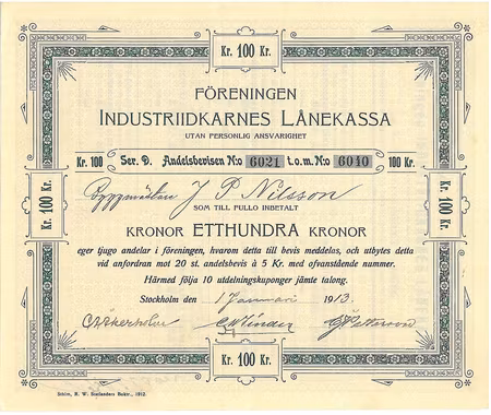 Föreningen Industriidkanes Lånekassa