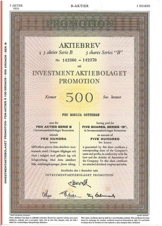 Investment AB Promotion