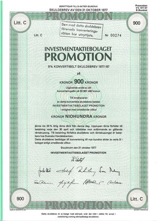 Investment AB Promotion