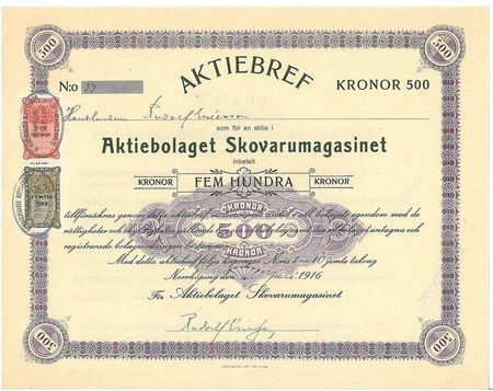 Skovarumagasinet, AB