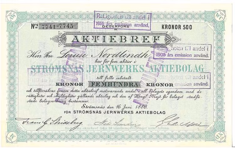 Strömsnäs Jernverks AB