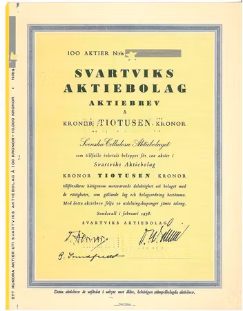 Svartviks AB, 10 000 kr