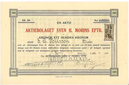Sven H. Morins Eftr., AB