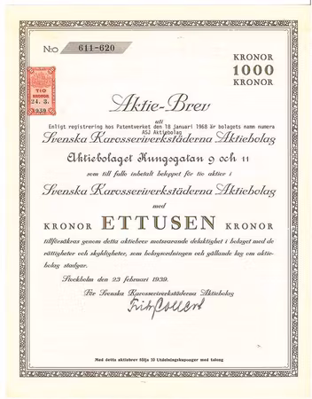 Svenska Karosseriverkstäderna AB