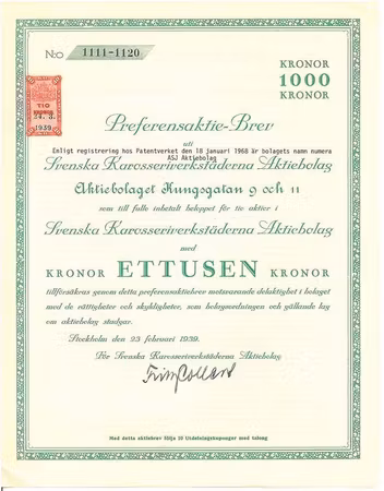 Svenska Karosseriverkstäderna AB